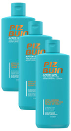 Piz Buin After Sun Tan Intensifying Moisturising Lotion (200ml), Nourishing Aftersun Cream with Vitamin E and Shea Butter, Ideal to Soothe Sensitive Skin, with Tanimel Tan Intensifying Plant Extract - New