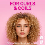 The Curl Company Enhance & Perfect Curl Cream (200ml) - Professionally Formulated with Nourishing Curplex with Moringa Oil. Experts in Curls & Waves - New