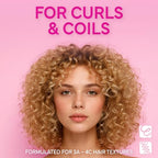 The Curl Company Enhance & Perfect Curl Cream (200ml) - Professionally Formulated with Nourishing Curplex with Moringa Oil. Experts in Curls & Waves - New