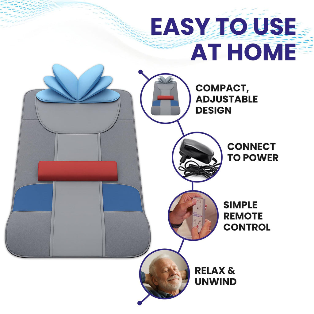 DR-HO'S MotionSolution Mat | Spine Mobilising and Stretching Mat with Heat | Relieve Aches and Pains, Relax Muscles, Improve Flexibility at Home (FBM) - Damaged Box