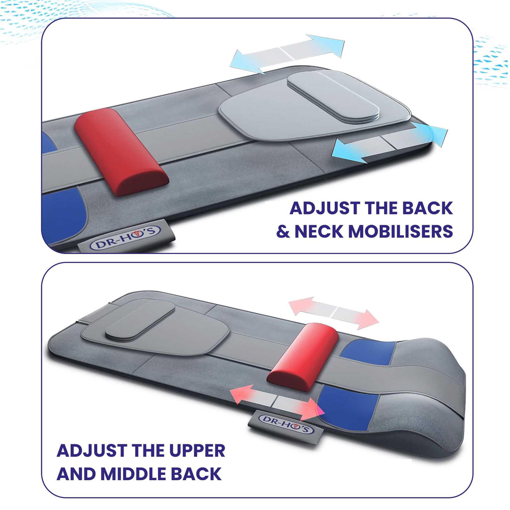 DR-HO'S MotionSolution Mat | Spine Mobilising and Stretching Mat with Heat | Relieve Aches and Pains, Relax Muscles, Improve Flexibility at Home (FBM) - Damaged Box