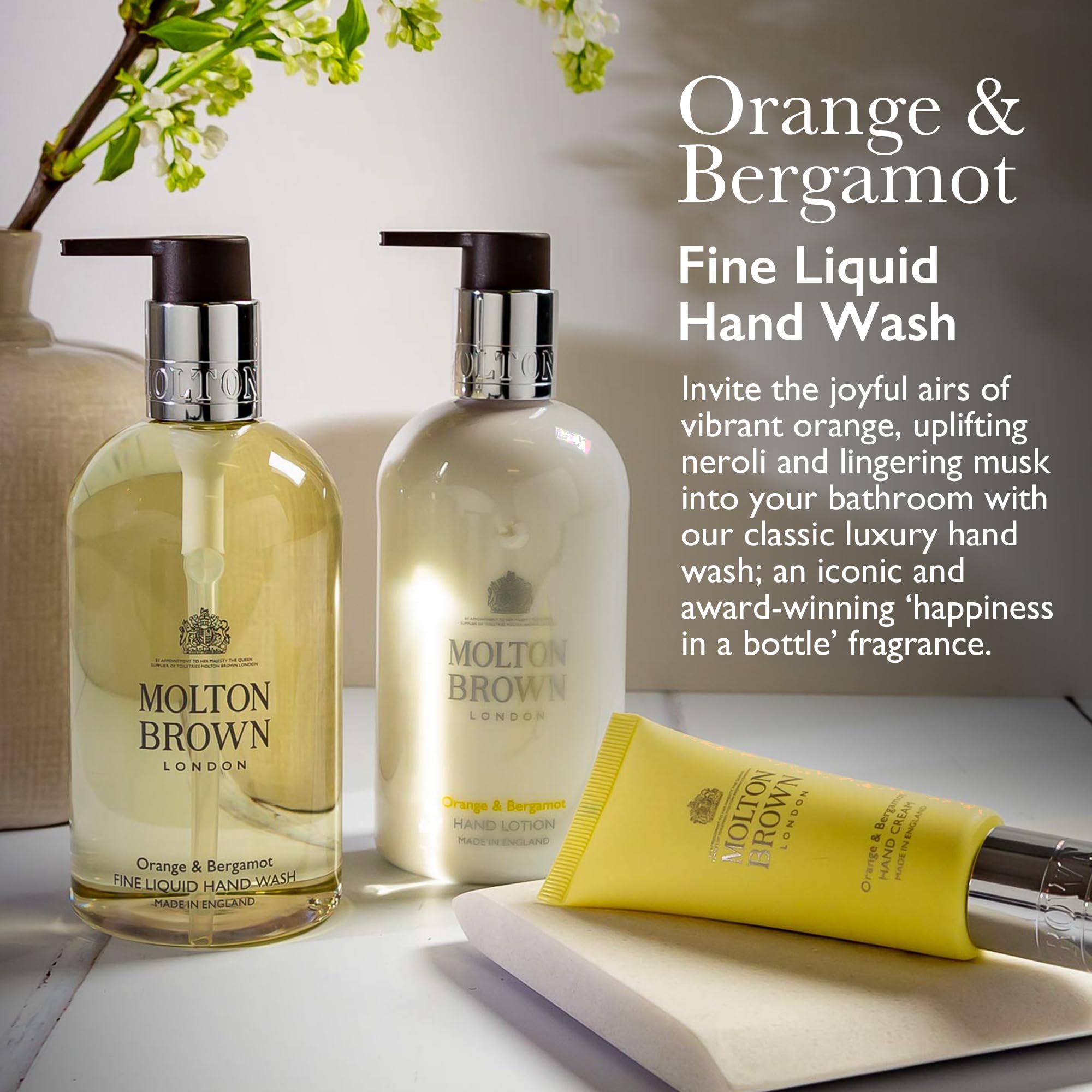 Molton Brown Orange & Bergamot Fine Liquid Hand Wash 300 ml - New