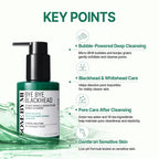 SOME BY MI Bye Bye Blackhead 30 Days Miracle Green Tea Tox Bubble Cleanser - 4.23 Oz, 120g - Made from Green Tea Extract - Mild Daily Face Wash for Removing Sebum and Blackheads - Korean SkinCare - Damaged Box