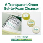 SOME BY MI Bye Bye Blackhead 30 Days Miracle Green Tea Tox Bubble Cleanser - 4.23 Oz, 120g - Made from Green Tea Extract - Mild Daily Face Wash for Removing Sebum and Blackheads - Korean SkinCare - Damaged Box