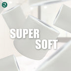 ECO SOUL Bamboo Toilet Paper 24 Mega Rolls - 3 Ply, 300 Sheets, Eco-Friendly, Septic Safe, Organic Bath Tissue, FSC Certified - Damaged Box