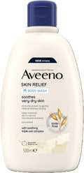 Aveeno Skin Relief Moisturising Body Wash for Sensitive Skin (1x 500ml) - New