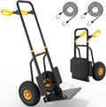 YITAHOME 6 Wheels Stair Climber Trolley - 150kg Foldable Sack Truck Hand Cart Dolly - Damaged Box