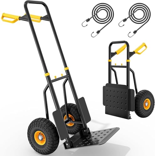 YITAHOME 6 Wheels Stair Climber Trolley - 150kg Foldable Sack Truck Hand Cart Dolly - Damaged Box