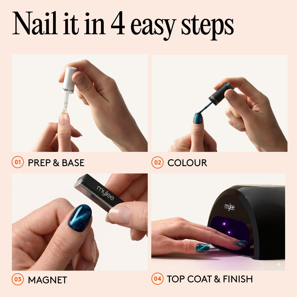 Mylee Gel Nail Polish 8ml [Deep Dive] - UV/LED Soak-Off Nail Art Manicure - New