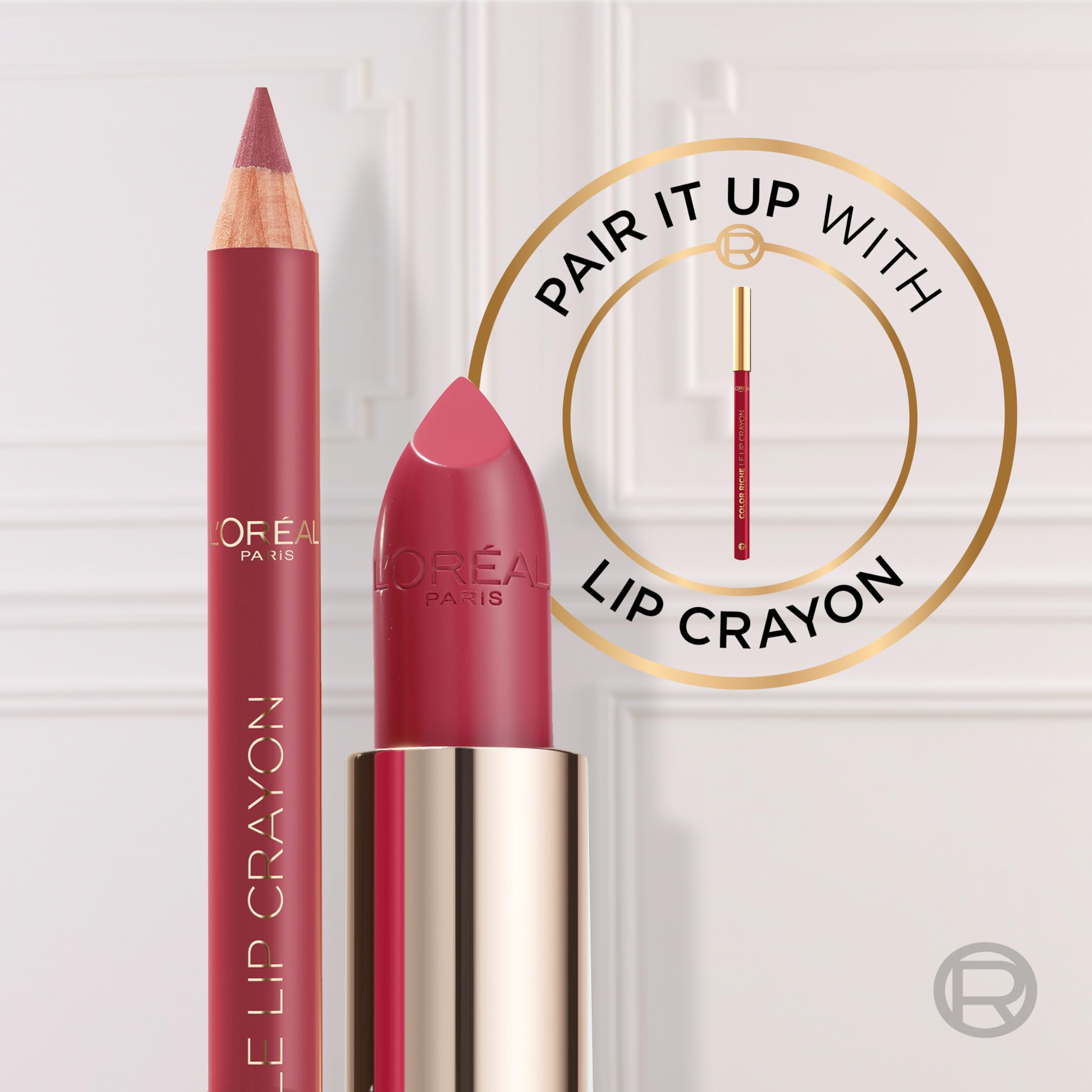 L'Or'eal Paris Lipstick, Color Riche Ultra-Creamy Lip Colour 360 Beige A Nu - New