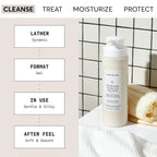 Naturium The Smoother Glycolic Acid Exfoliating Body Wash, Soft & Smoothing Cleanser | 16.9 FL OZ / 500 ML - New