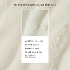 Naturium The Smoother Glycolic Acid Exfoliating Body Wash, Soft & Smoothing Cleanser | 16.9 FL OZ / 500 ML - New