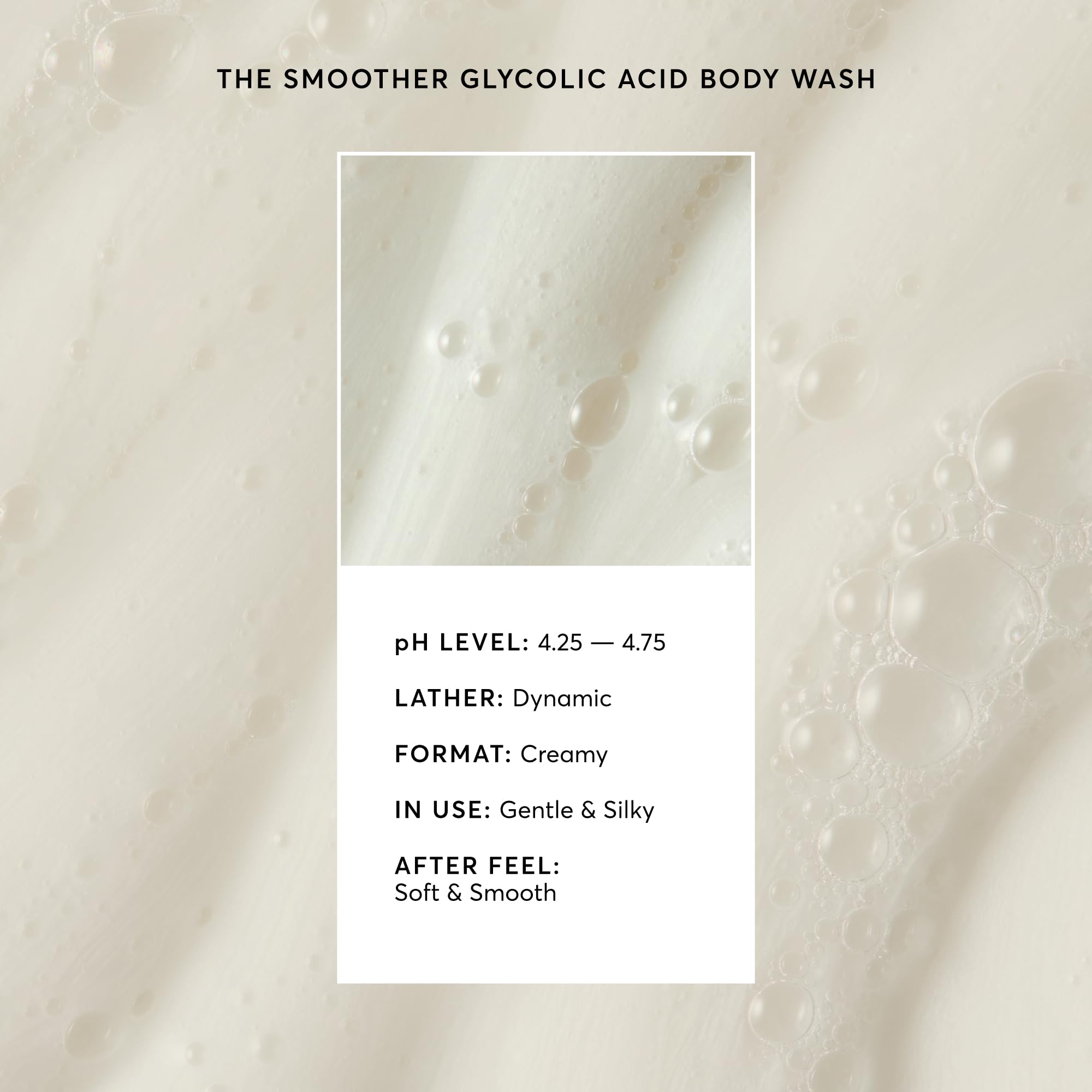 Naturium The Smoother Glycolic Acid Exfoliating Body Wash, Soft & Smoothing Cleanser | 16.9 FL OZ / 500 ML - New