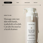 Naturium The Smoother Glycolic Acid Exfoliating Body Wash, Soft & Smoothing Cleanser | 16.9 FL OZ / 500 ML - New