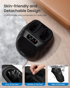 RENPHO Foot Massager with Heat - Electric Shiatsu Kneading Foot & Calf Massager Machine - Relaxation Therapy Device - Damaged Box