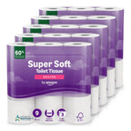 Amazon Super Soft Toilet Tissue - 3-Ply - 45 Rolls - 200 Sheets - FSC Certified Toilet Paper - Damaged Box