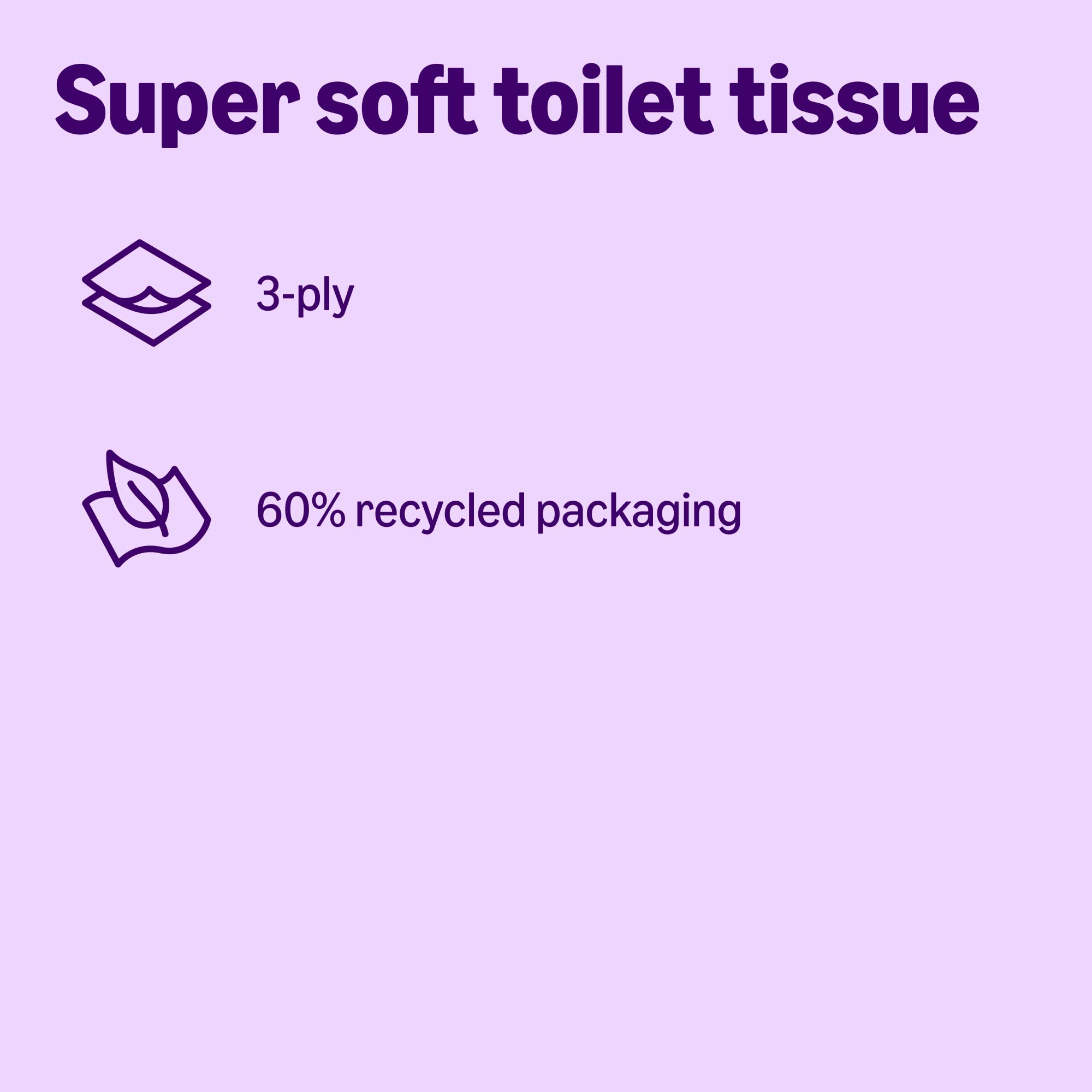 Amazon Super Soft Toilet Tissue - 3-Ply - 45 Rolls - 200 Sheets - FSC Certified Toilet Paper - Damaged Box