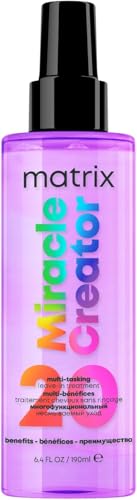 Matrix, Miracle Creator 20-in-1 Leave-In Spray, Heat Protection 190ml - New