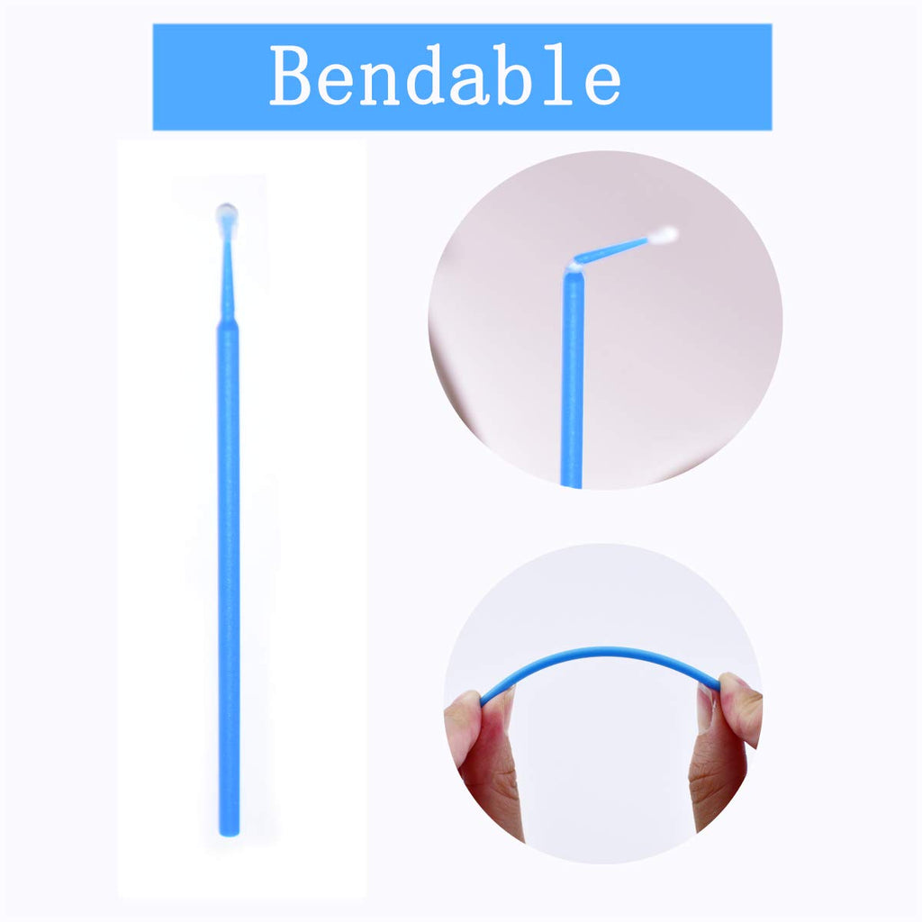 Micro Brushes Disposable Applicator - 600 Pcs - 6 Colour Eyelash Extension Makeup Tool Microbrush - New