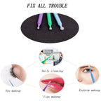 Micro Brushes Disposable Applicator - 600 Pcs - 6 Colour Eyelash Extension Makeup Tool Microbrush - New