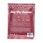 Shower Sheet Body Wipes - Individually Wrapped, Extra Large 12"x12", 10 Pack - Gym Bag, Travel, Camping, No Rinse Wash Cloths - Damaged Box