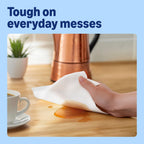 by Amazon Super Absorbent Kitchen Towel 3-Ply - 12 Rolls (4x3) - 80 Sheets Per Roll - FSC Certified Paper Towels - Damaged Box