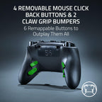 Razer Raiju V3 Pro - Wireless e-sports controller for PlayStation 5 & PC - 4 removable buttons & 2 claw grip bumpers - TMR analogue sticks - Pro HyperTrigger - Mecha-Tactile buttons | Black - Like New