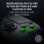 Razer Raiju V3 Pro - Wireless e-sports controller for PlayStation 5 & PC - 4 removable buttons & 2 claw grip bumpers - TMR analogue sticks - Pro HyperTrigger - Mecha-Tactile buttons | Black - Like New