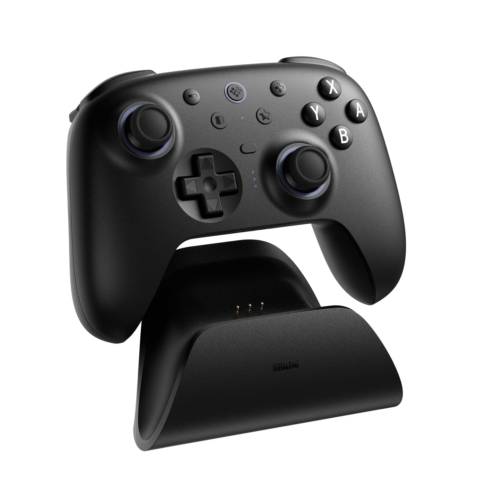 8Bitdo Ultimate 2 Bluetooth Controller for Switch, Switch 2 & Windows PC, Switch Pro Controller with TMR Joysticks, Switchable Hall Effect/Tactile Triggers, Vibration and Motion Control, RGB, Black - Like New