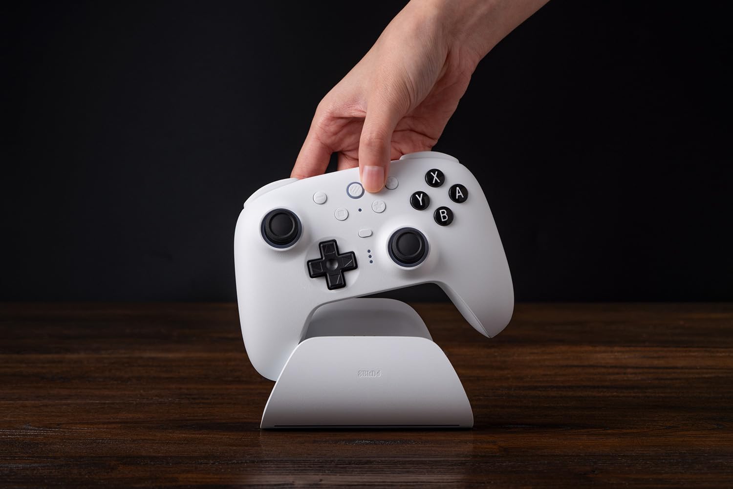 8Bitdo Ultimate 2 Bluetooth Controller for Switch, Switch 2 & Windows PC, Switch Pro Controller with TMR Joysticks, Switchable Hall Effect/Tactile Triggers, Vibration and Motion Control, RGB, Black - Like New