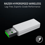 Razer Raiju V3 Pro - Wireless e-sports controller for PlayStation 5 & PC - 4 removable buttons & 2 claw grip bumpers - TMR analogue sticks - Pro HyperTrigger - Mecha-Tactile buttons | White - Like New