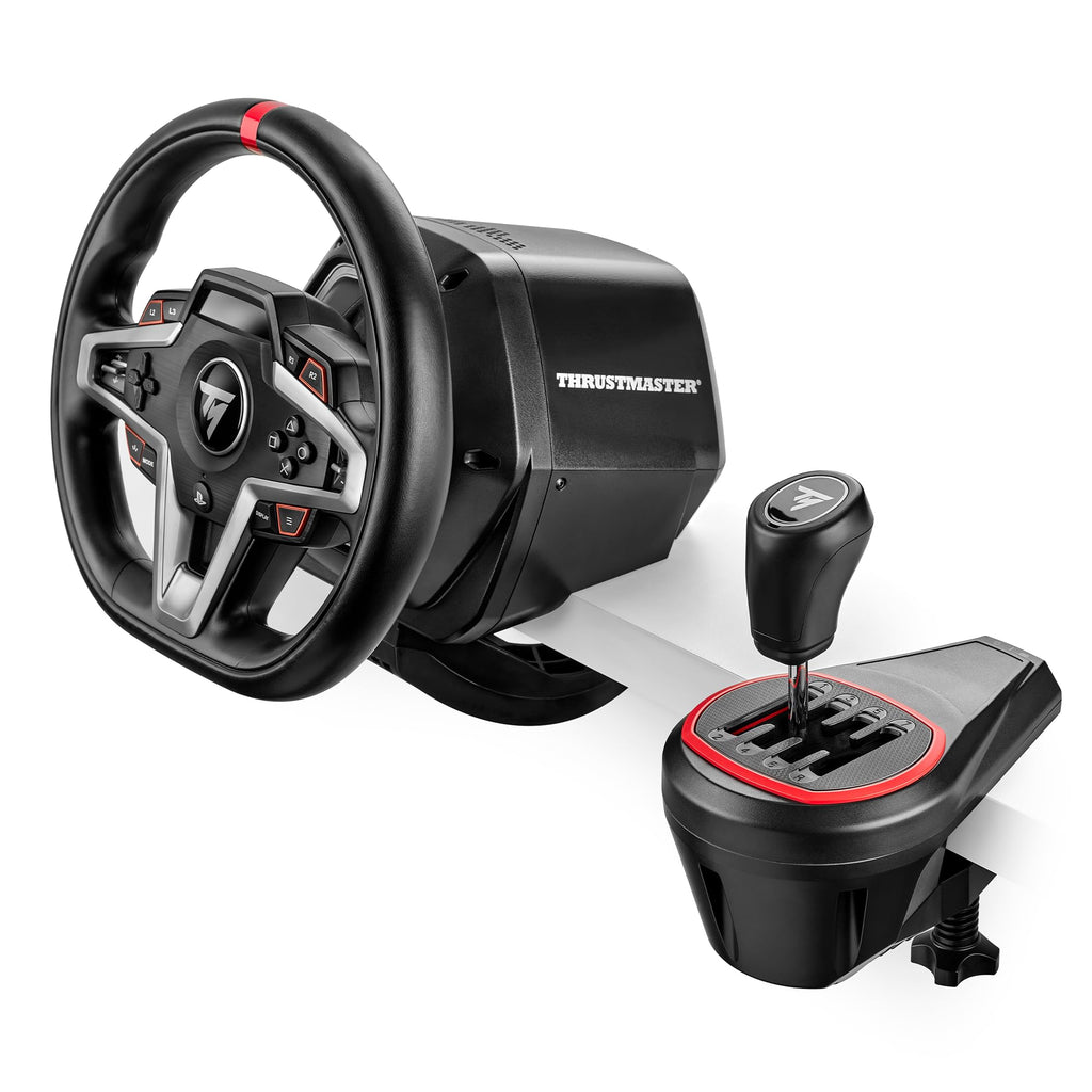 Thrustmaster TH8S Shifter Add-On for PS5, PS4, Xbox Series X|S, One, and PC - Sim Racing Gear with H-Pattern Shifter Plate, Compatible with Racing Wheels and Driving Simulator Sets - Like New
