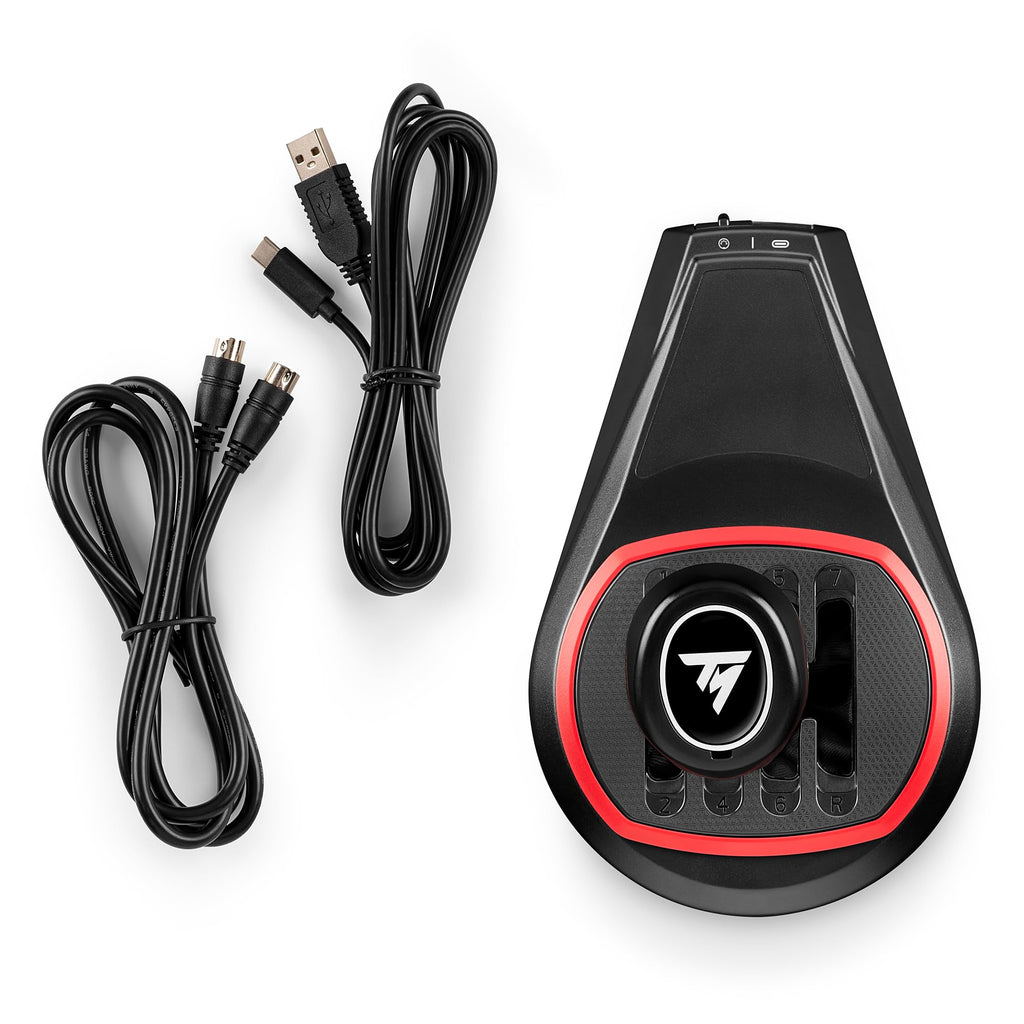 Thrustmaster TH8S Shifter Add-On for PS5, PS4, Xbox Series X|S, One, and PC - Sim Racing Gear with H-Pattern Shifter Plate, Compatible with Racing Wheels and Driving Simulator Sets - Like New