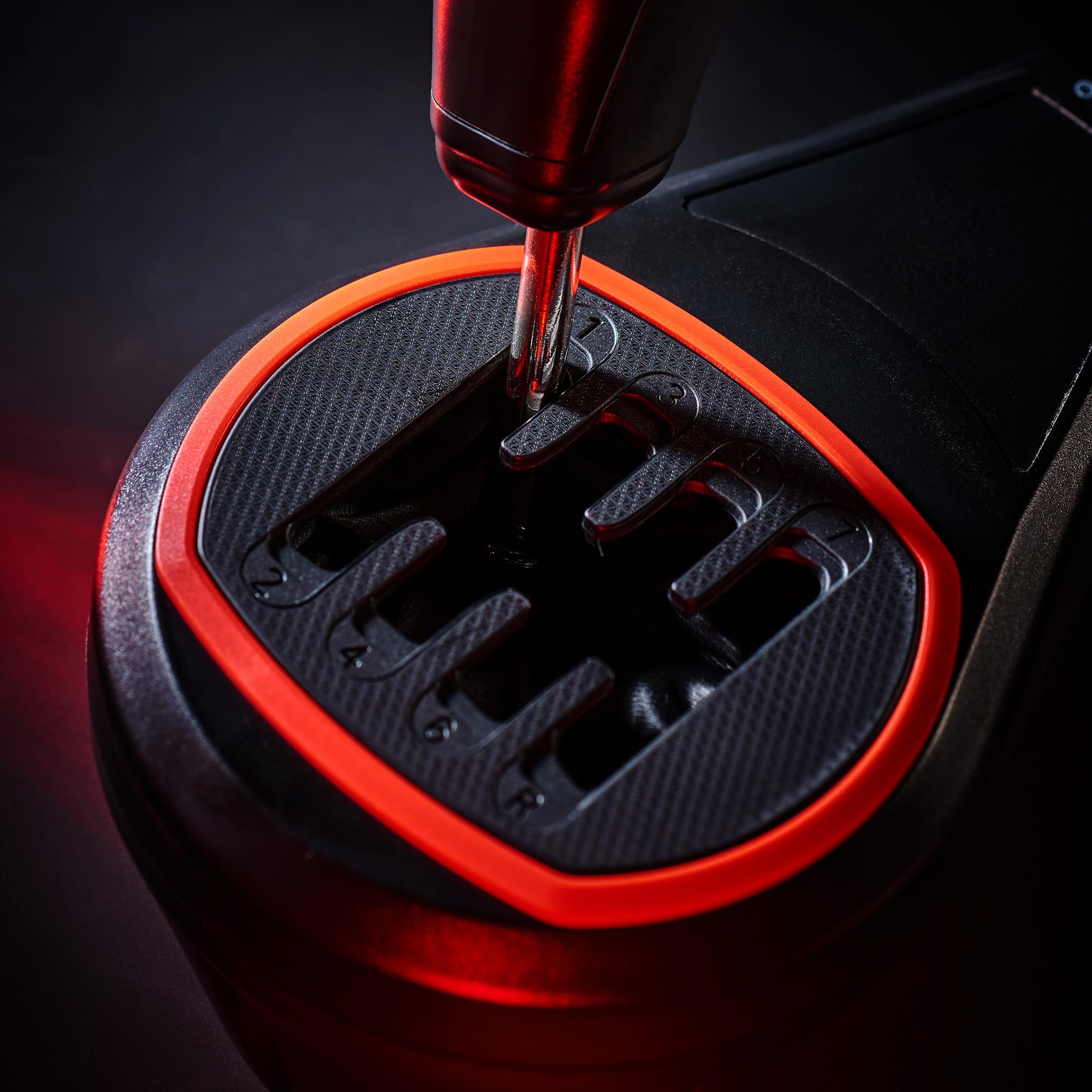 Thrustmaster TH8S Shifter Add-On for PS5, PS4, Xbox Series X|S, One, and PC - Sim Racing Gear with H-Pattern Shifter Plate, Compatible with Racing Wheels and Driving Simulator Sets - Like New