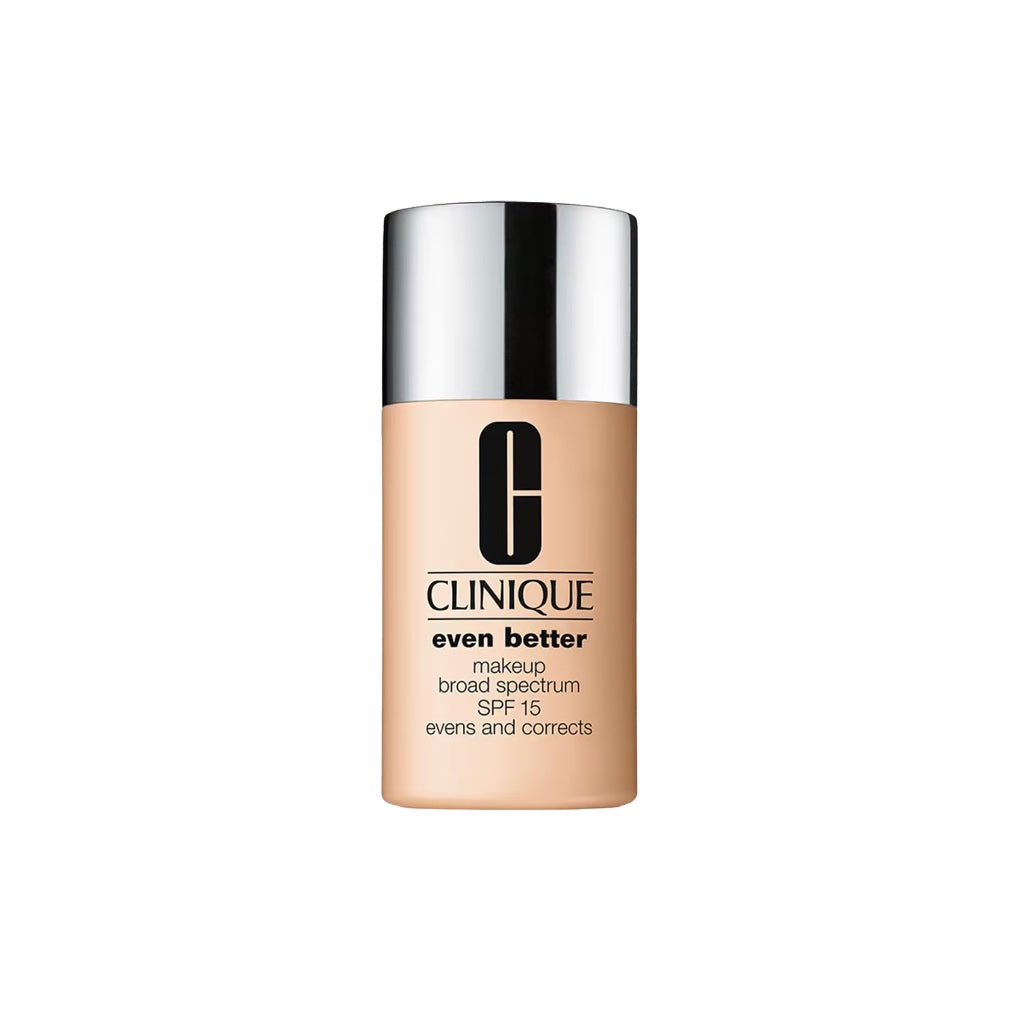 Clinique Even Better Makeup Medium Coverage Foundation Broad Spectrum SPF 15 | Evens Skin Tone + Reduces The Look Of Dark Spots, 1.01442 fl oz - New