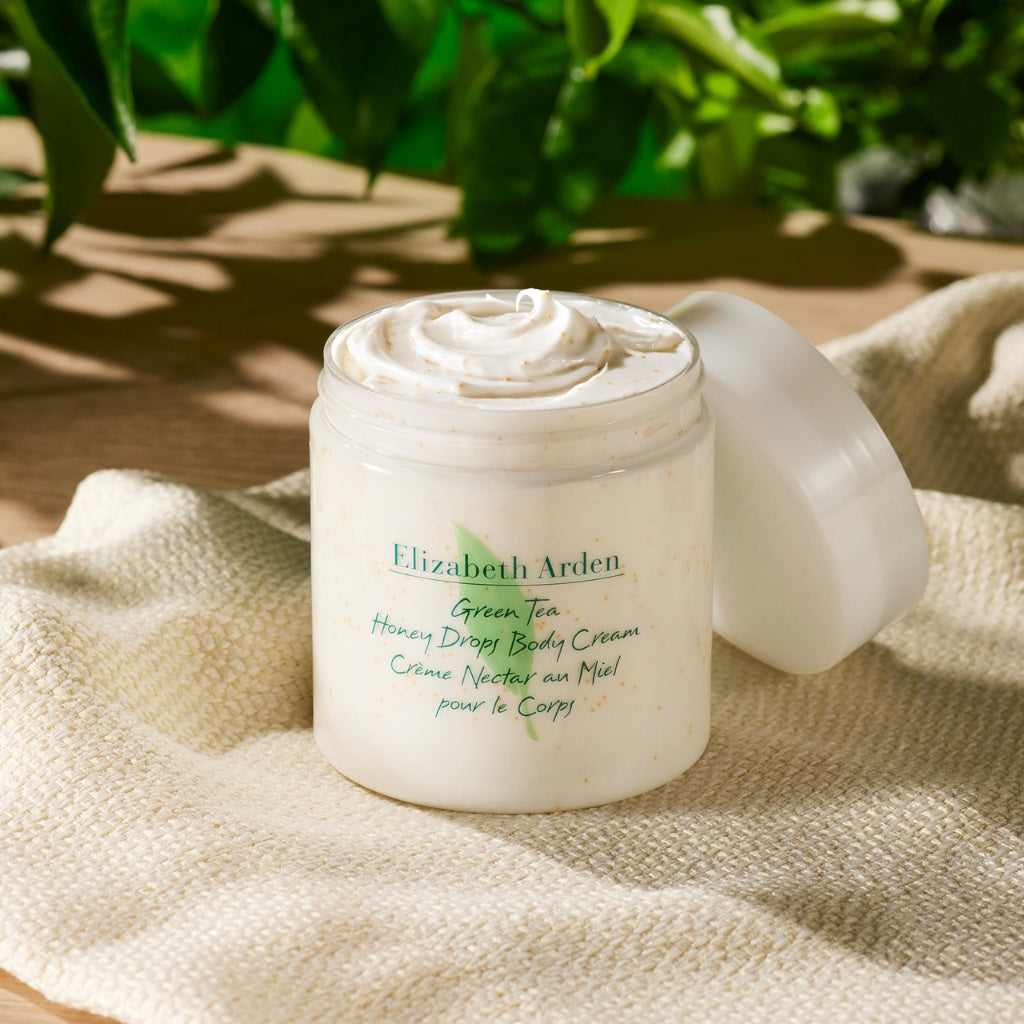 Elizabeth Arden Green Tea Honey Drops Body Cream - Moisturising Lotion - 250ml Jar - Hydrating Skincare for Women - New