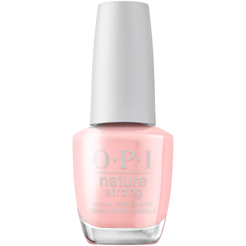 OPI Nature Strong Nail Polish Quick Dry Vegan Nail Varnish with Long-Lasting Results, Made with Natural Ingredients, Once and Floral 15ml - New