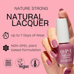 OPI Nature Strong Natural Vegan Nail Polish, Intentions Are Rose Gold, 15ml, 99350087072 - New