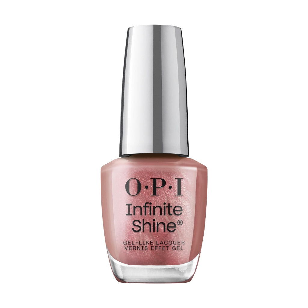 OPI Infinite Shine Nail Polish - It's a Girl - Gel Like & Long Lasting Baby Pink Nail Polish - with Pre-Cured Gel Technology & OPI Pro-Wide Brush (15ml) - New