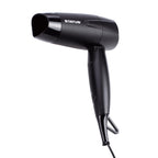STATUS Toulouse Black Foldable Travel Hairdryer - New