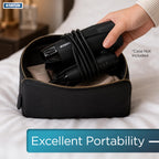 STATUS Toulouse Black Foldable Travel Hairdryer - New