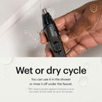 MANSCAPED(R) Weed Whacker(R) 2.0 Electric Nose & Ear Hair Trimmer - 7,000 RPM Precision Tool with Rechargeable Battery, Wet/Dry, Easy to Clean, Improved Stainless Steel Replaceable Blade - New