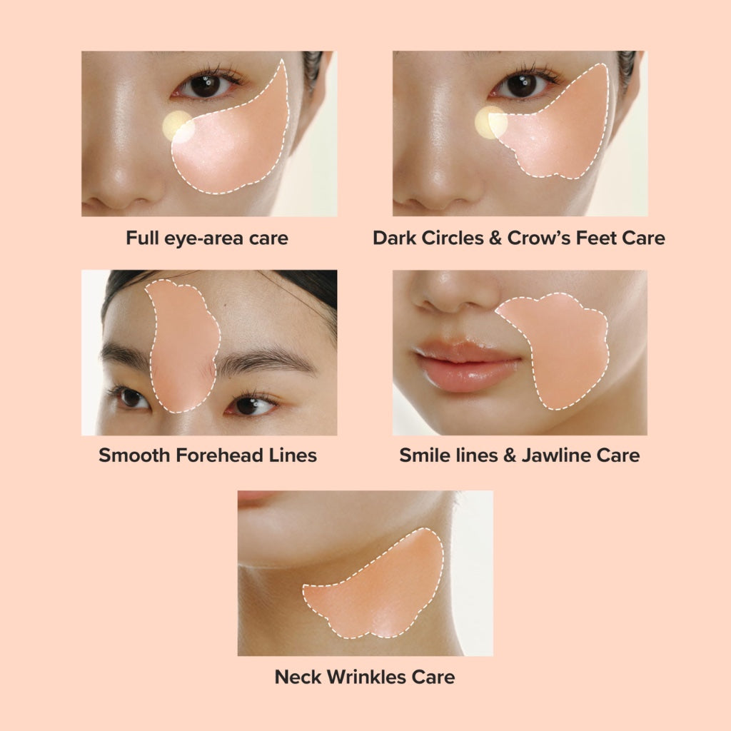 Beauty of Joseon Revive Under Eye Patch Retinal Ginseng for Puffy Under Eye Bag Masks Collagen Peptide Korean Skincare for Women and Men, 60 Sheets 30 Pairs - New