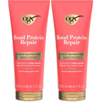 OGX Bond Protein Repair 1 Minute Treatment Mask, Repair & Protect, Rapid Repair for Shiny & Smooth Hair Between Washes, Sulfate Free, 200ml - New