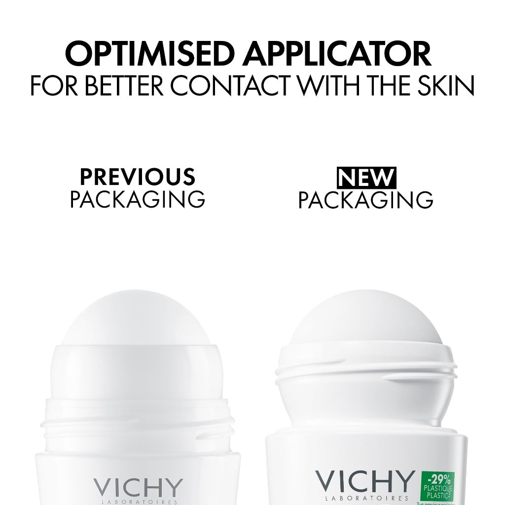 Vichy 96H Clinical Control Anti-Perspirant Deodorant Roll-On, 50ml - New