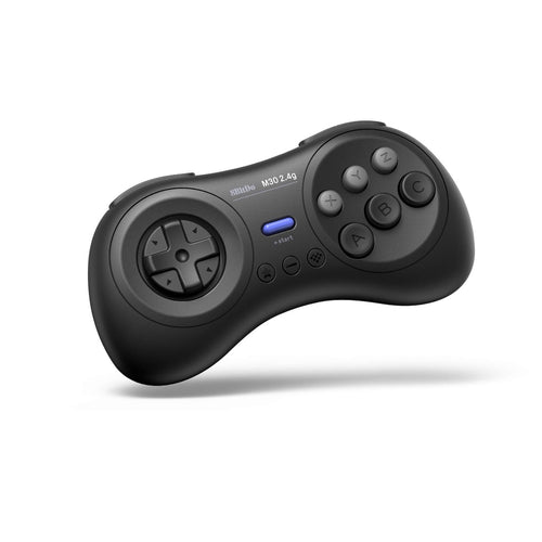 8Bitdo M30 2.4G Wireless Gamepad - Sega Mega Drive Genesis Controller - Black Retro Gaming Pad - Like New
