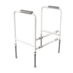 NRS Toilet Frame S18993 - Height & Width Adjustable Toilet Support Aid - Bathroom Mobility Assist - Damaged Box