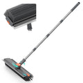 Alyvisun 3-in-1 Floor Scrubbing Brush - V Bristles Deck Scrubber - Long Handle Cleaning Tool - New