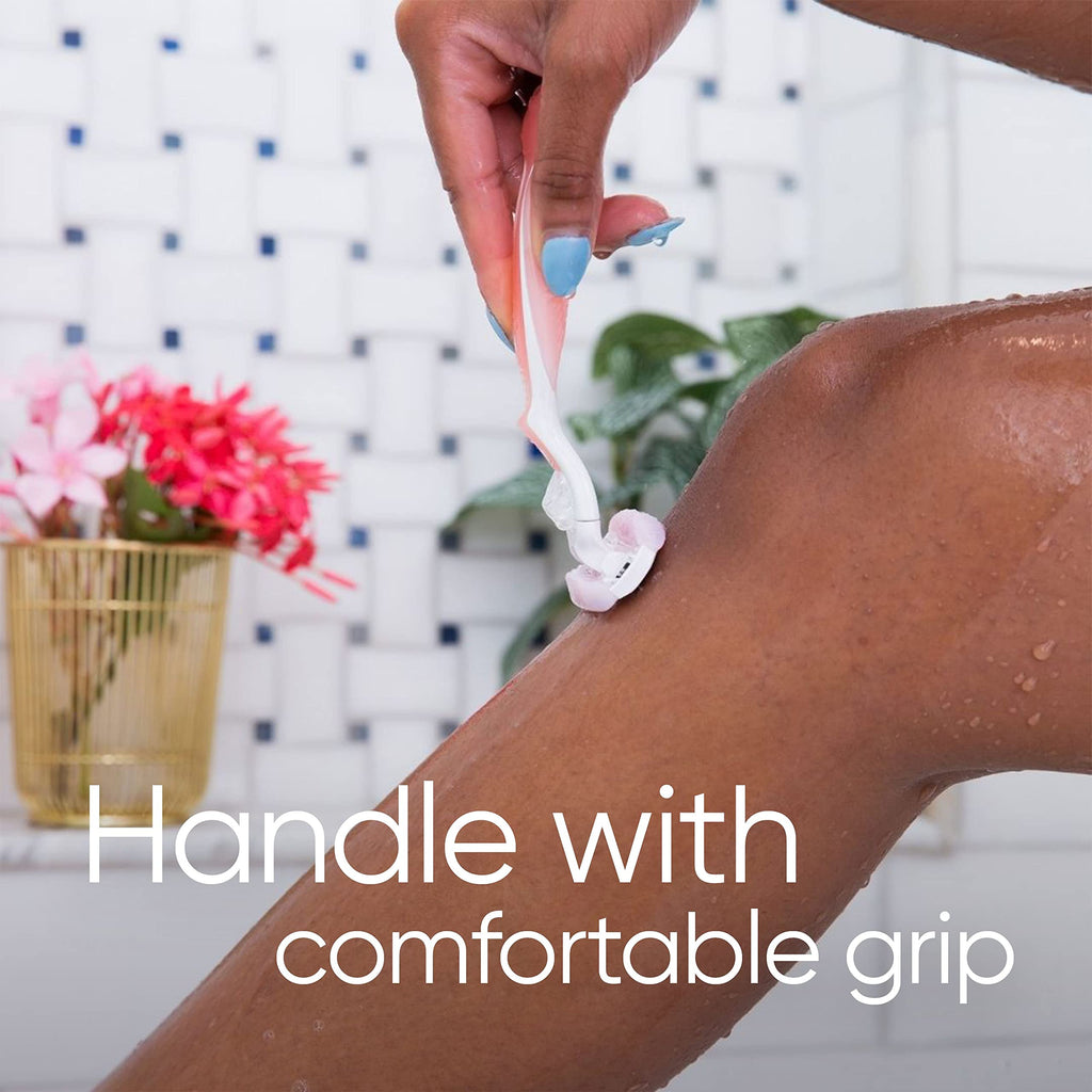 Gillette Venus Comfortglide Spa Breeze Women's Razor Handle & 8 Refill Blades Cartridges - New