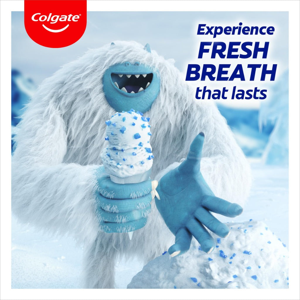 Colgate Max Fresh Cooling Crystals Toothpaste 100ml Pump - 6 Pack Fresh Breath Gel - Damaged Box